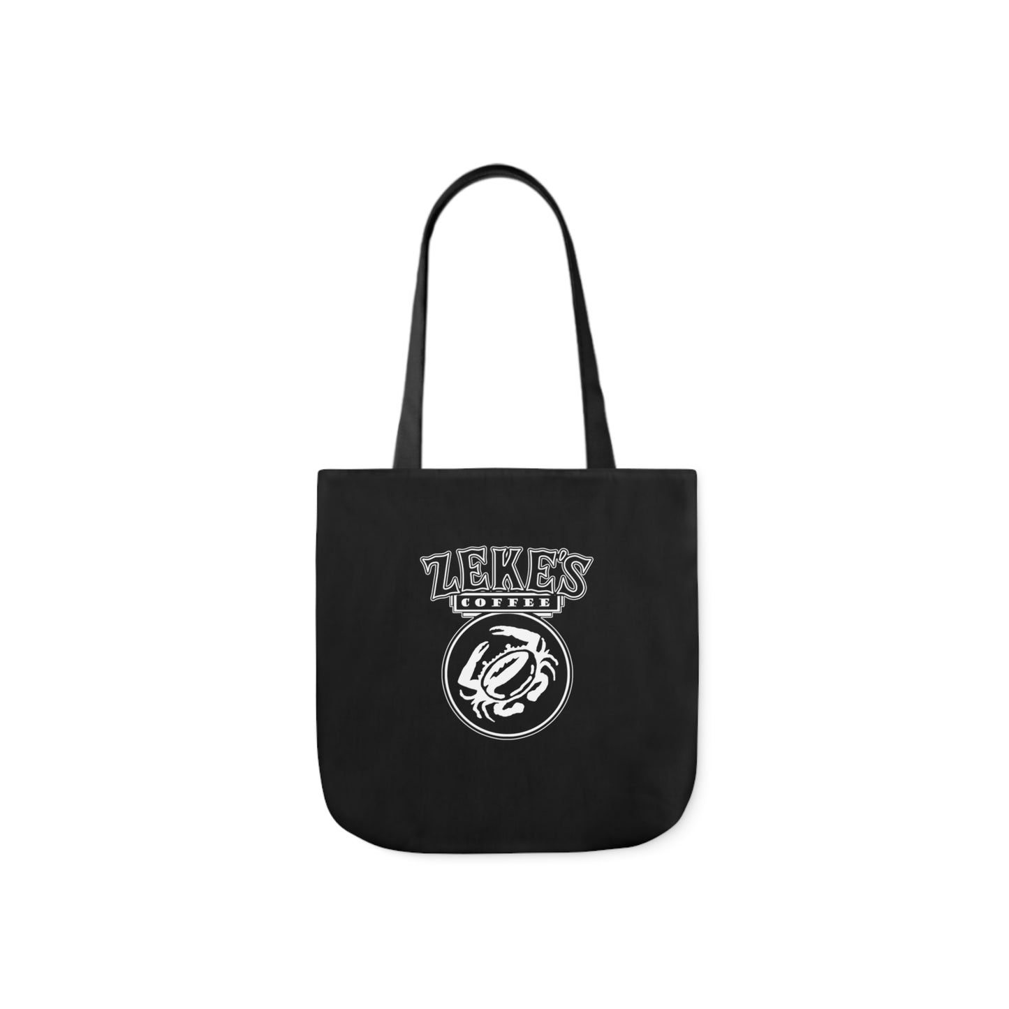 Zeke's Coffee Polyester Canvas Tote Bag