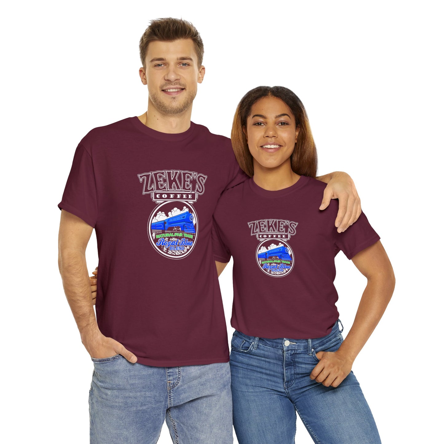 Zeke's Coffee Royal Blue Blend T-shirt