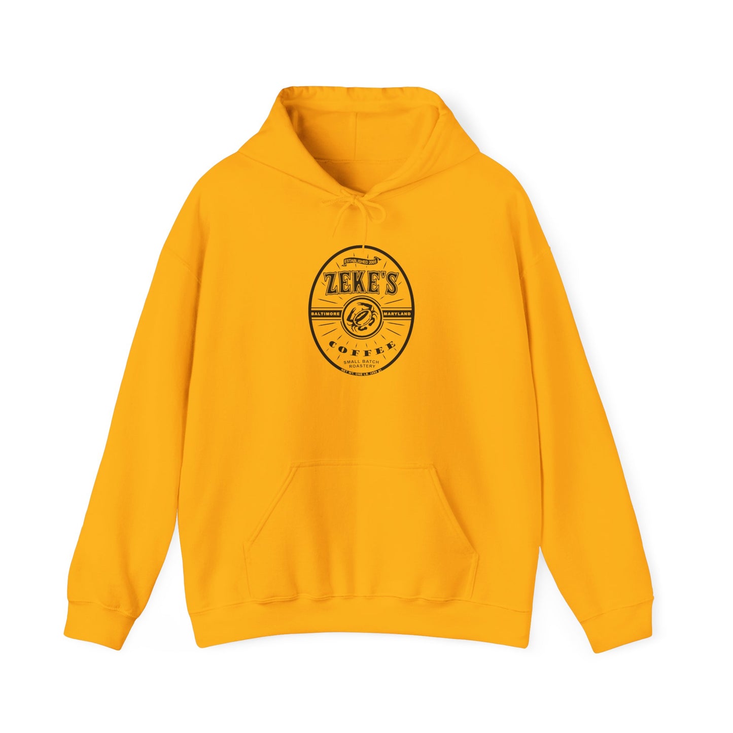Black Logo Hooded Sweatshirt