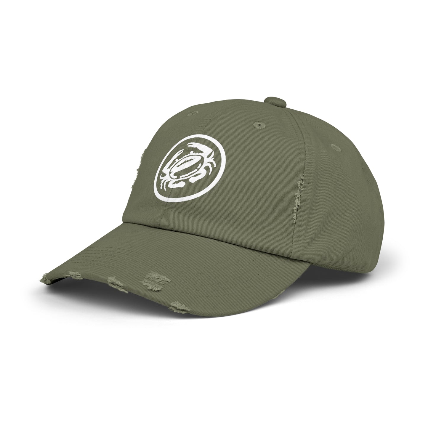 Zeke's Coffee Crab Bean Distressed Cap