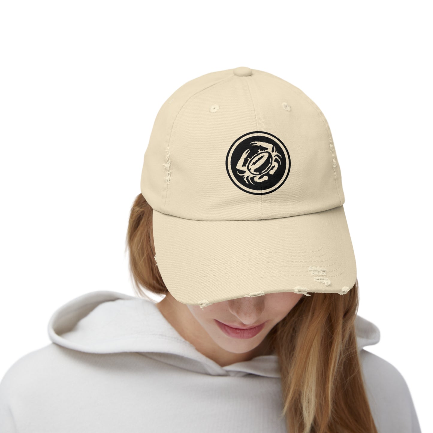 Zeke's Coffee Crab Bean Distressed Cap