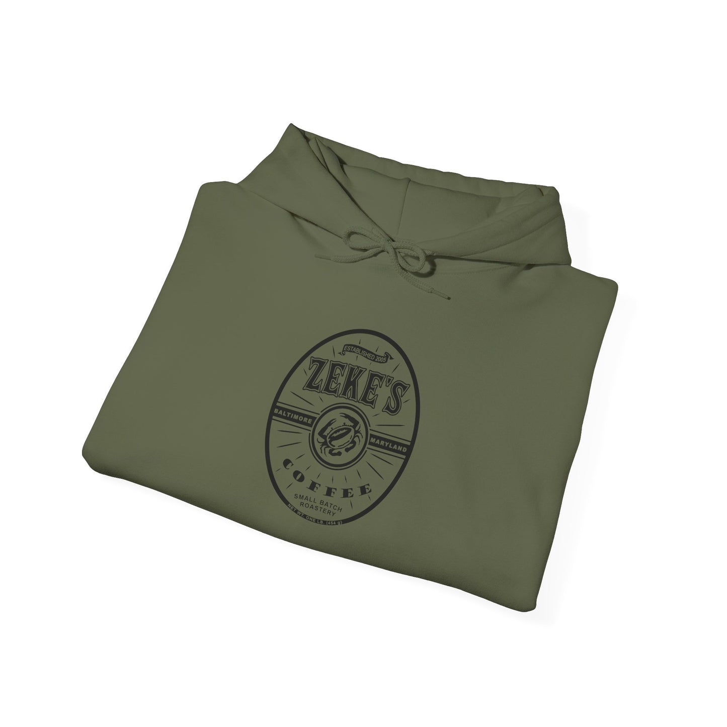 Black Logo Hooded Sweatshirt