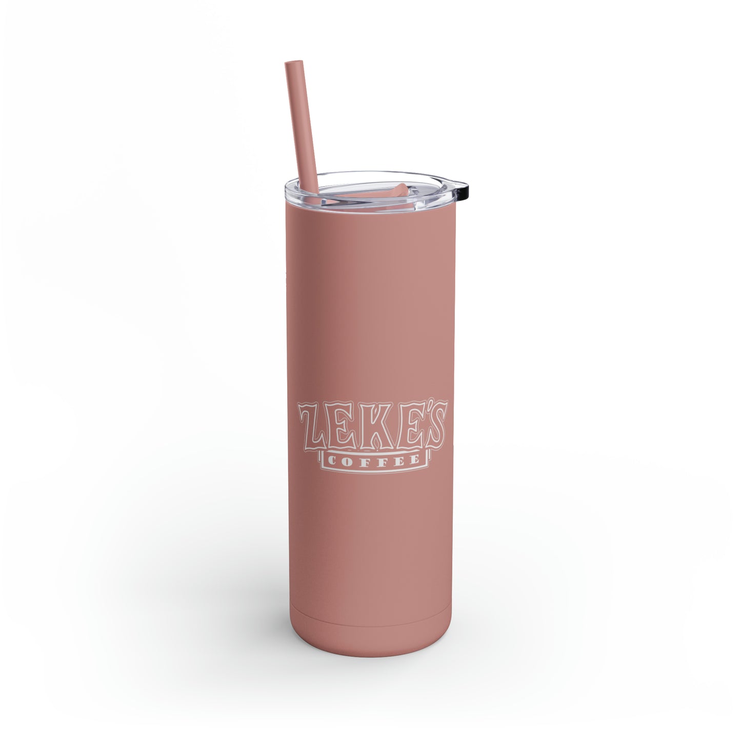 Zeke's Coffee Maars Maker Skinny Matte Tumbler, 20oz