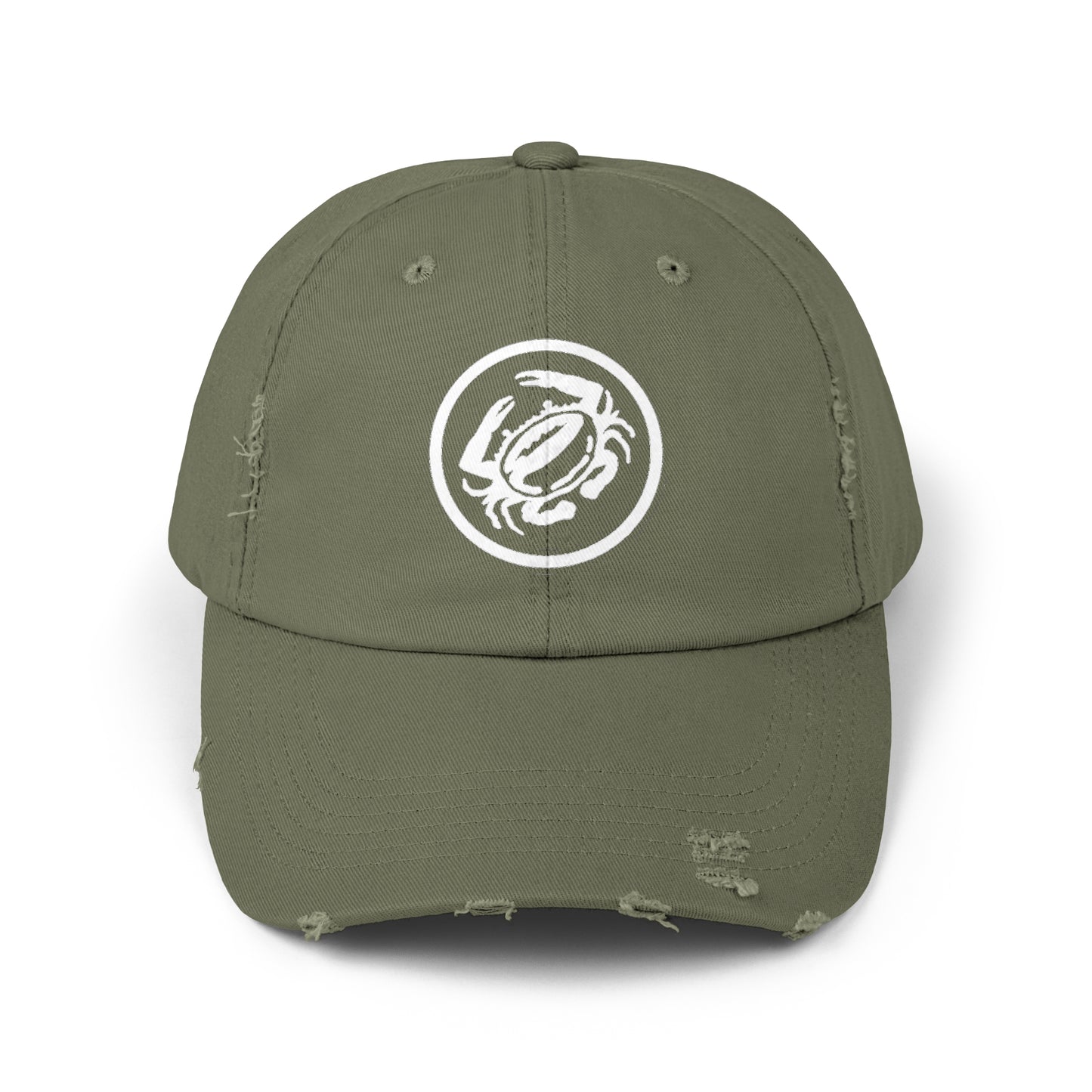 Zeke's Coffee Crab Bean Distressed Cap