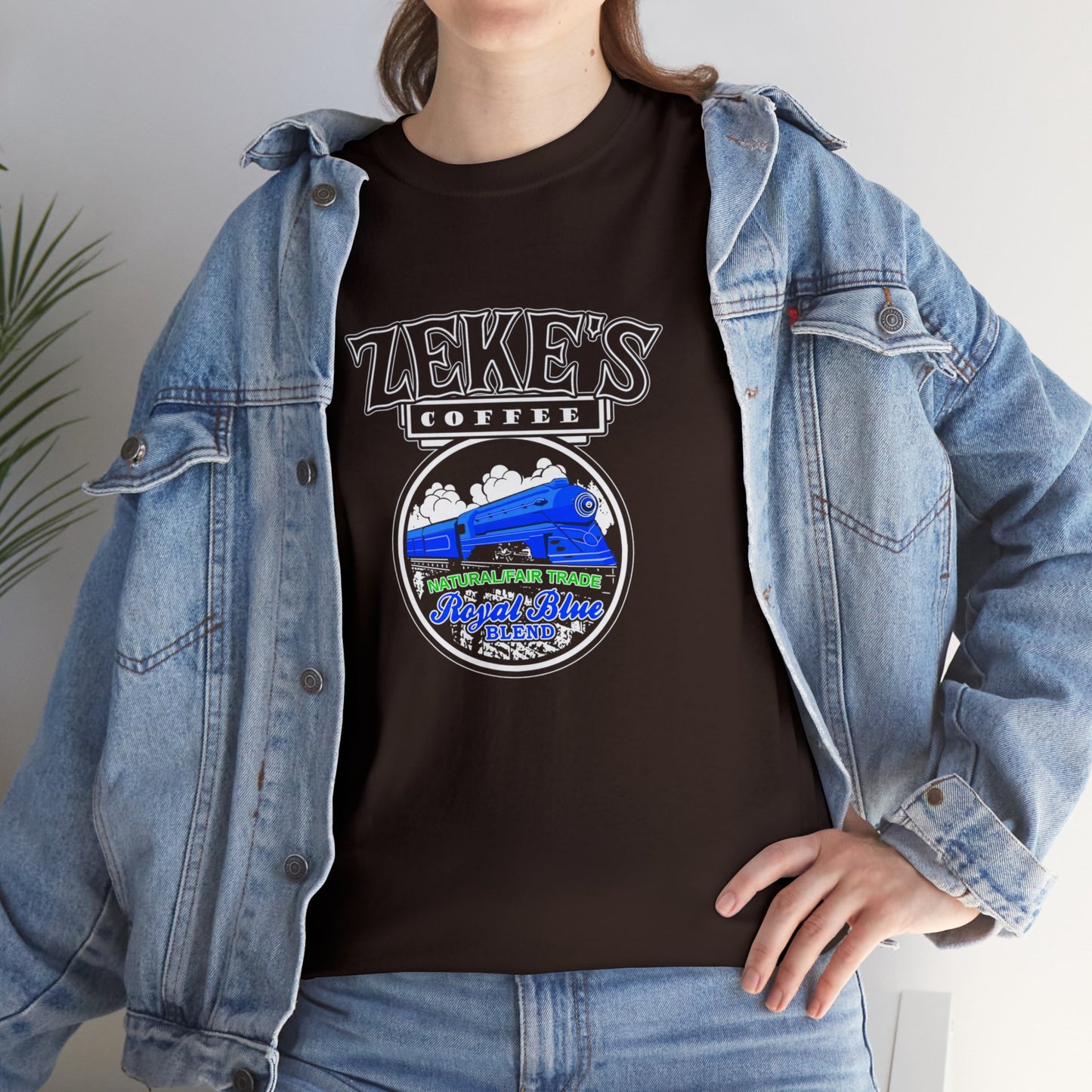 Zeke's Coffee Royal Blue Blend T-shirt
