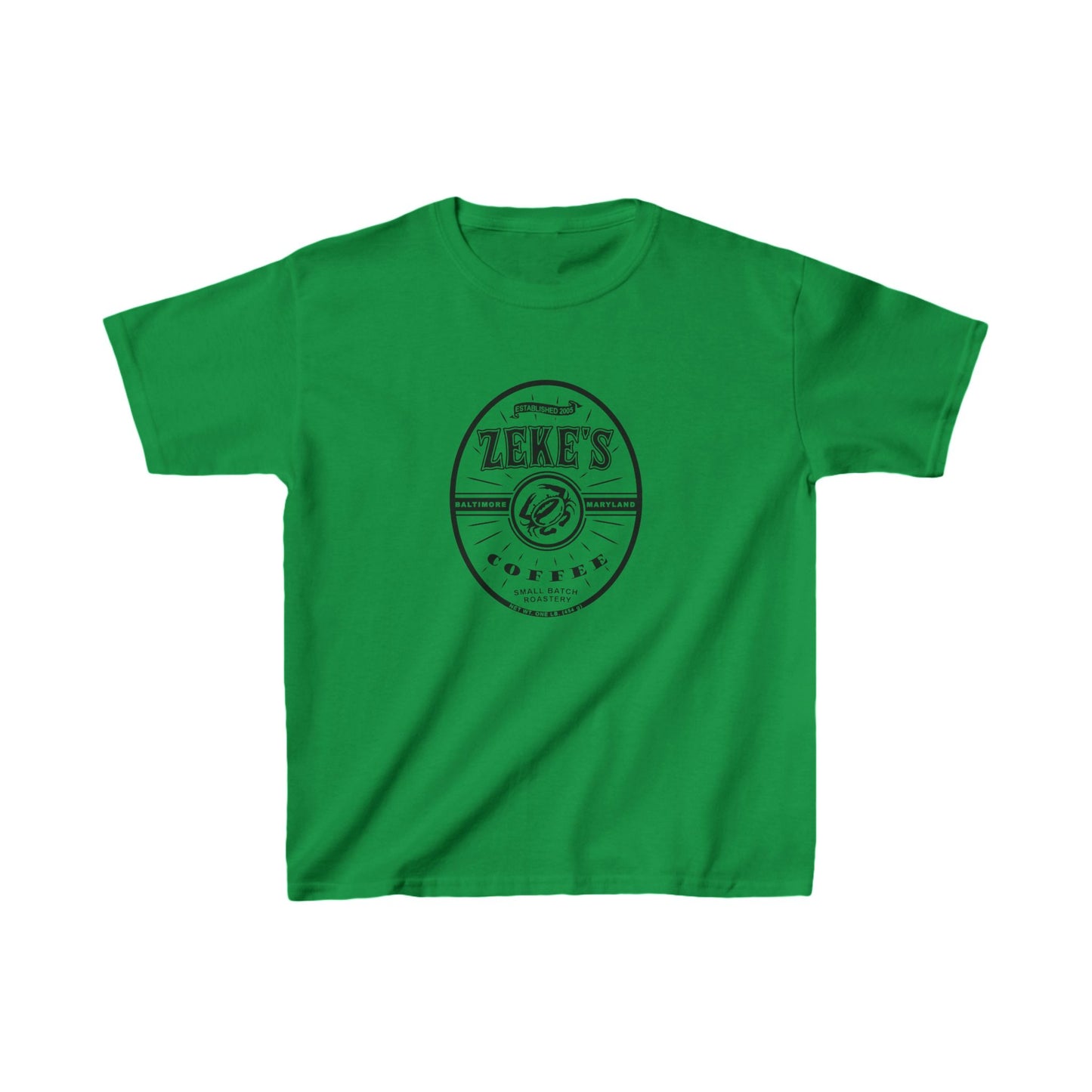 Zeke's Coffee Kids Heavy Cotton™ Tee
