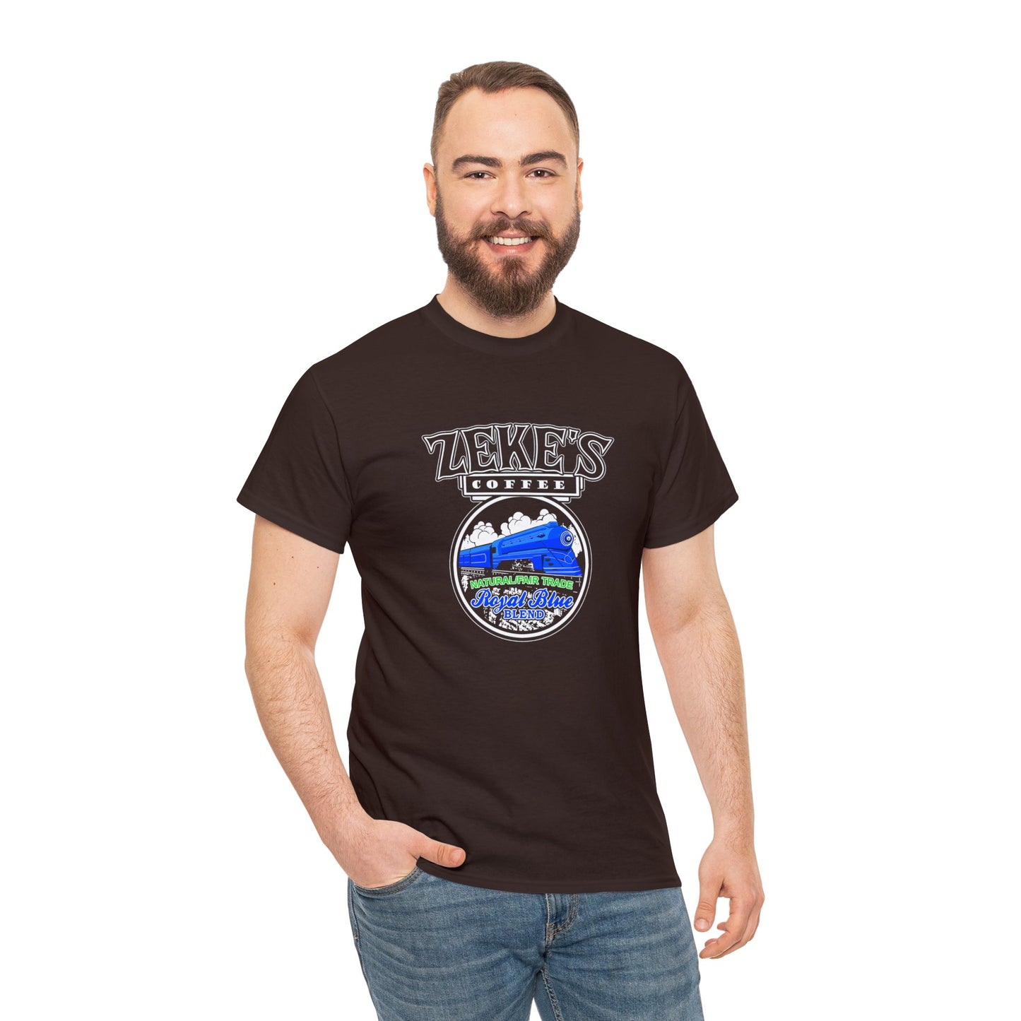 Zeke's Coffee Royal Blue Blend T-shirt