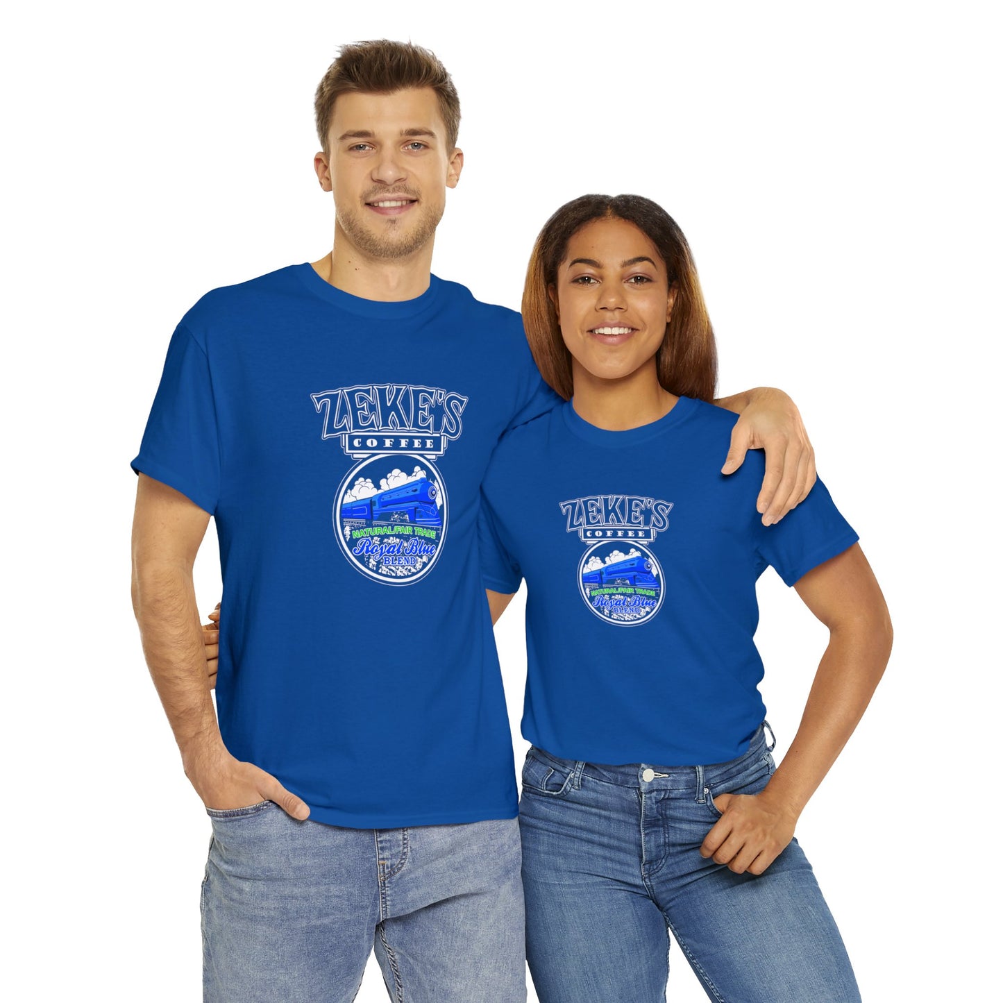 Zeke's Coffee Royal Blue Blend T-shirt