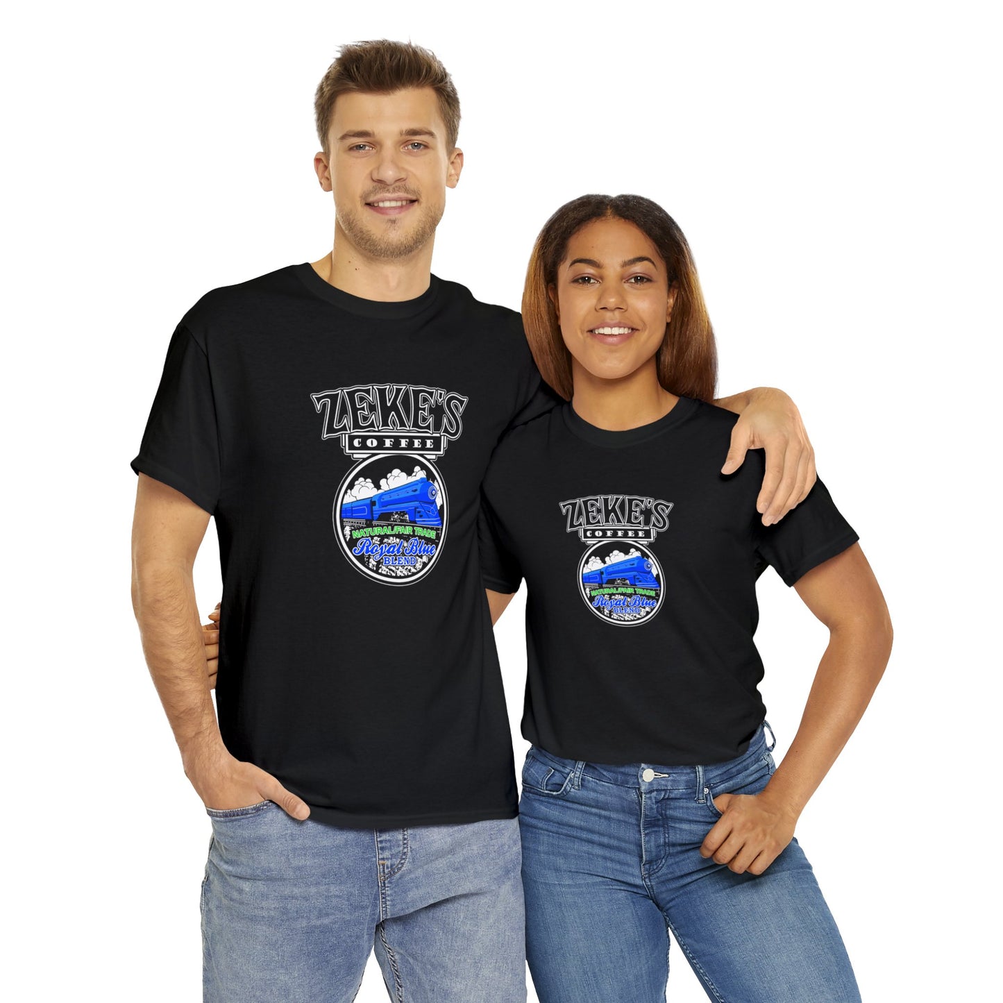 Zeke's Coffee Royal Blue Blend T-shirt