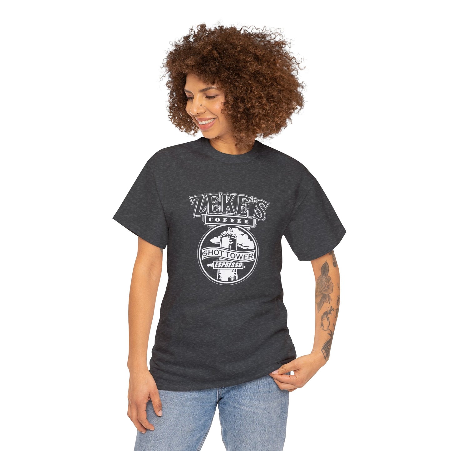 Zeke's Coffee Shot Tower Espresso T-shirt