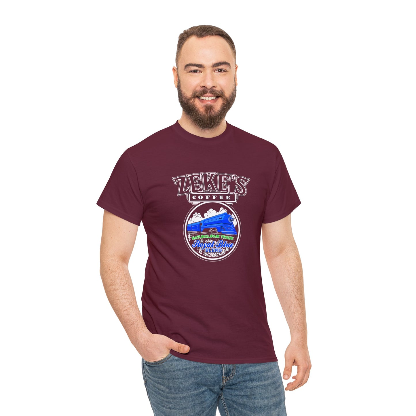 Zeke's Coffee Royal Blue Blend T-shirt