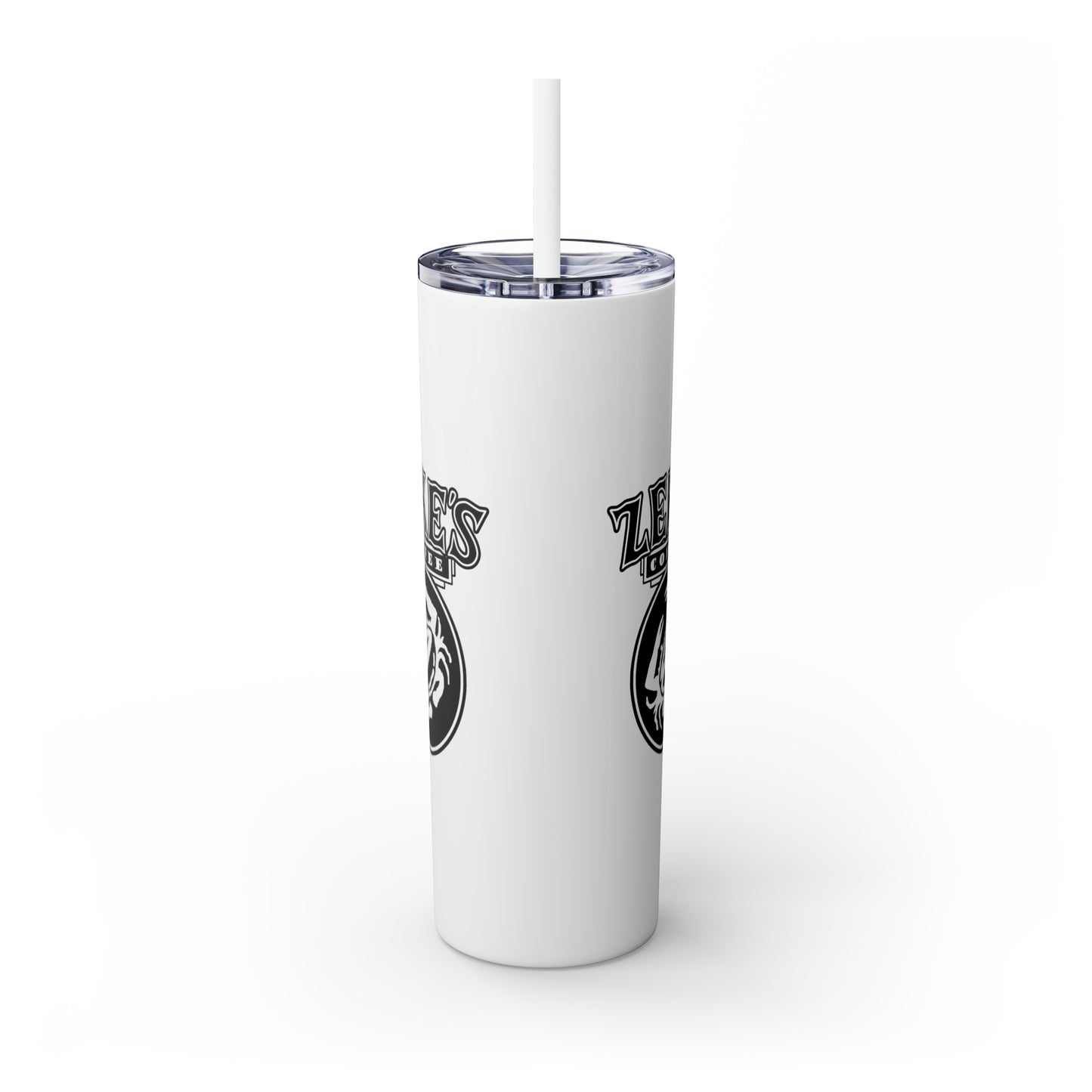 Skinny Tumbler with Straw, 20oz