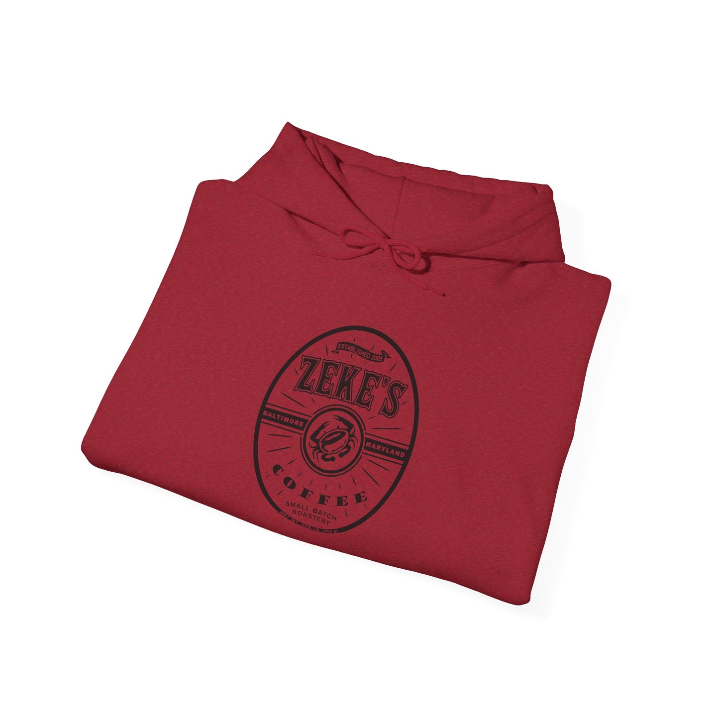 Black Logo Hooded Sweatshirt