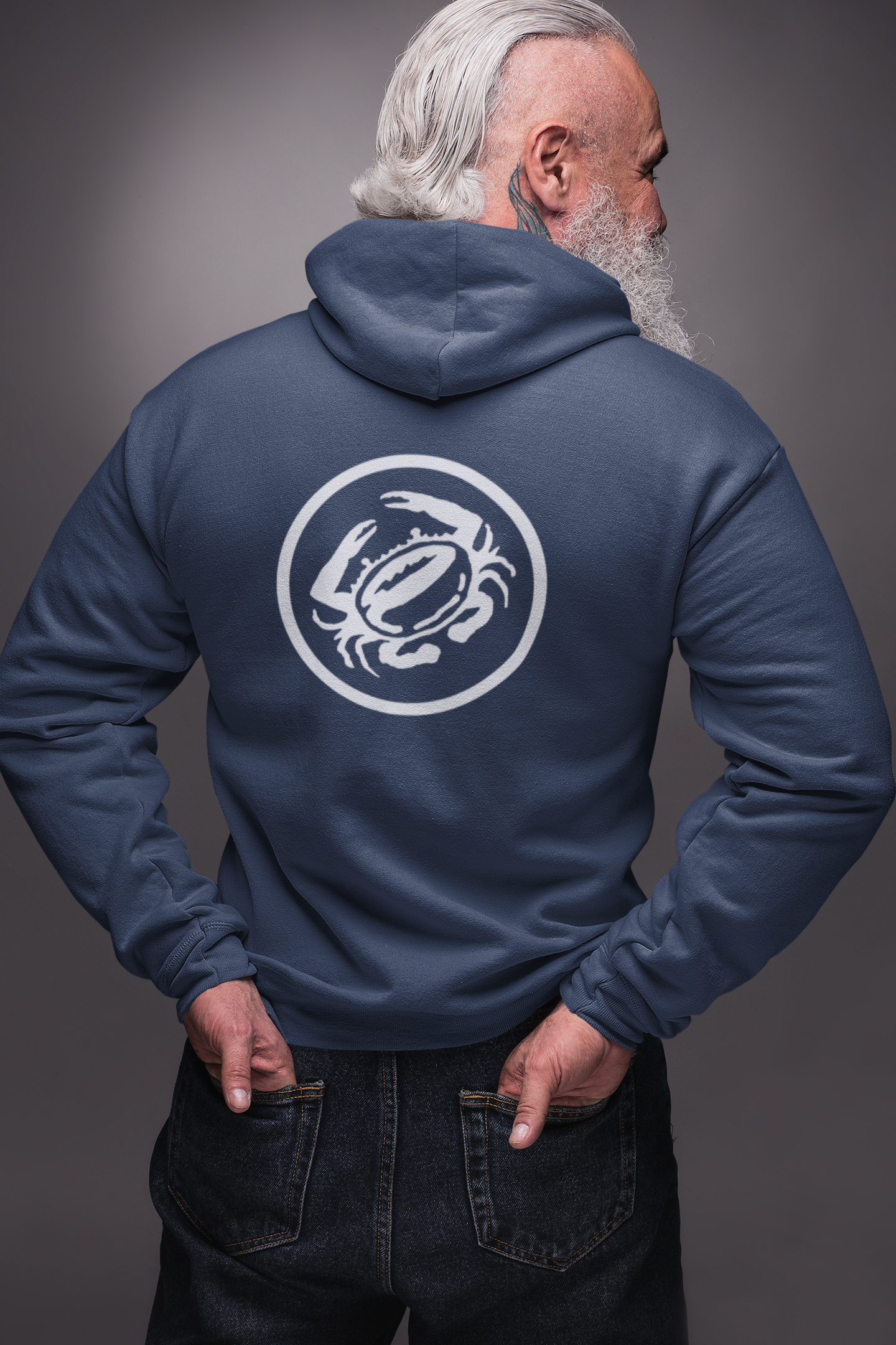 Zeke's Coffee Full Zip Hooded Sweatshirt