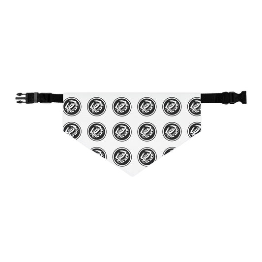 Pet Bandana Collar Zeke's Coffee Crab Bean Logo